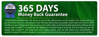 Curafen Money Back Gurantee